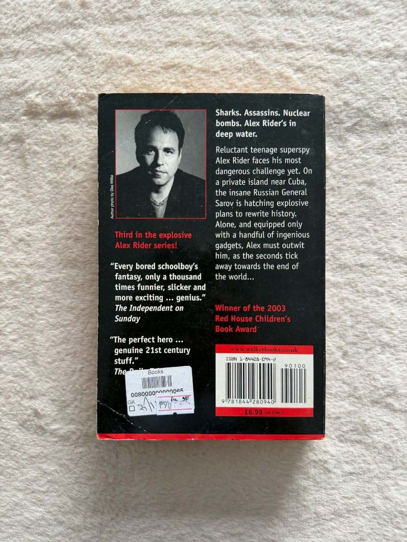 Skeleton Key - Anthony Horowitz (Category: Storybooks) located in Santiago. Submitted by bookworm_club (Listing ID 1460575622, Image 2). Description: 📚no cancellation, return or exchange. 📚secondhand books. some books are in good condition while some has minimal flaws (foxing, creases, dog-eared pages, etc.) 📚reasonable haggling is allowed. 💰MOP: For same day pickup - CASH & BANK TRANSFER For shipping or scheduled pickup - BANK TRANSFER 🚚MOD