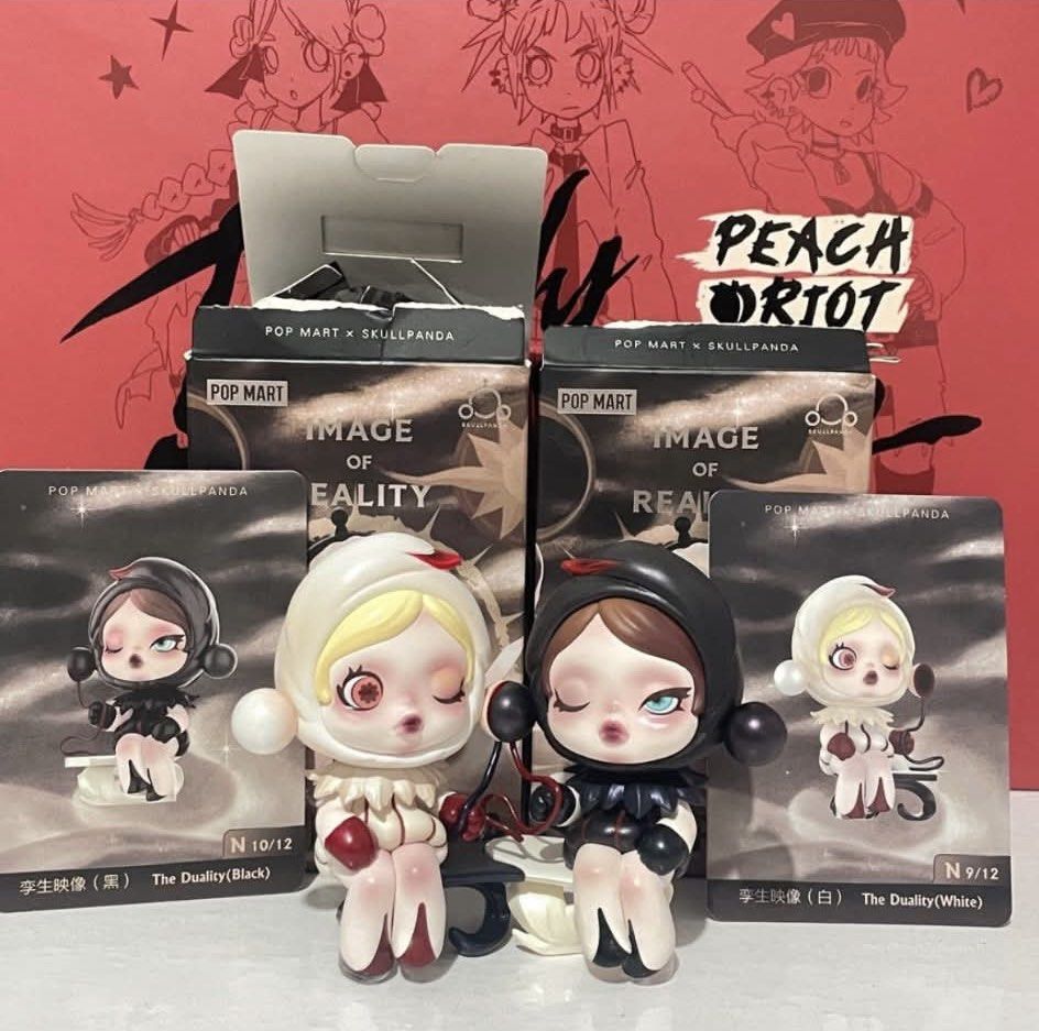 Skullpanda Image of Reality (Category: Designer & Blind Box Toys) located in Manila. Submitted by cinnamocchi (Listing ID 1460704212, Image 1). Description: SkullPanda Image of Reality Series Duality Set .