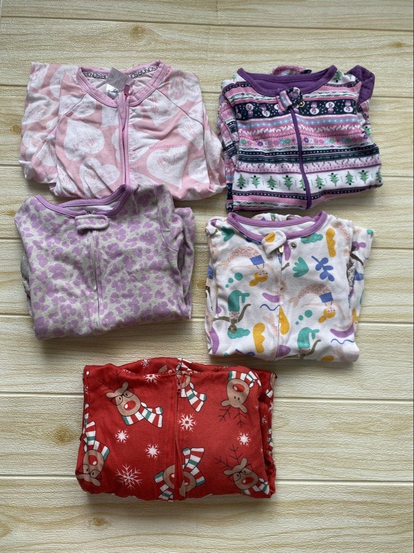 sleepsuit 3-4T girls (Category: Babies & Kids Fashion) located in Cebu City. Submitted by yjainani (Listing ID 1460568700, Image 1). Description: 5pcs for ₱400.