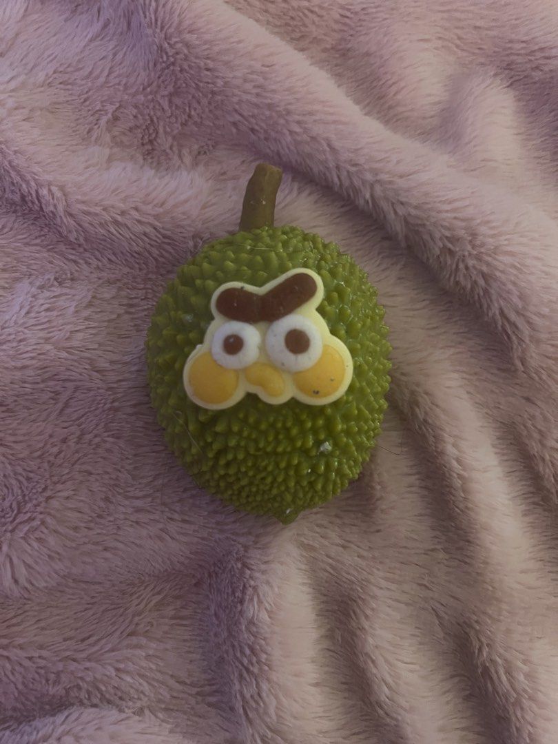 smusher dupe durian squishy (Category: Designer & Blind Box Toys) located in Pasig City. Submitted by snoopeaa (Listing ID 1460668428, Image 1). Description: squishy smusher type 💵: gcash 🚛: lalamove.
