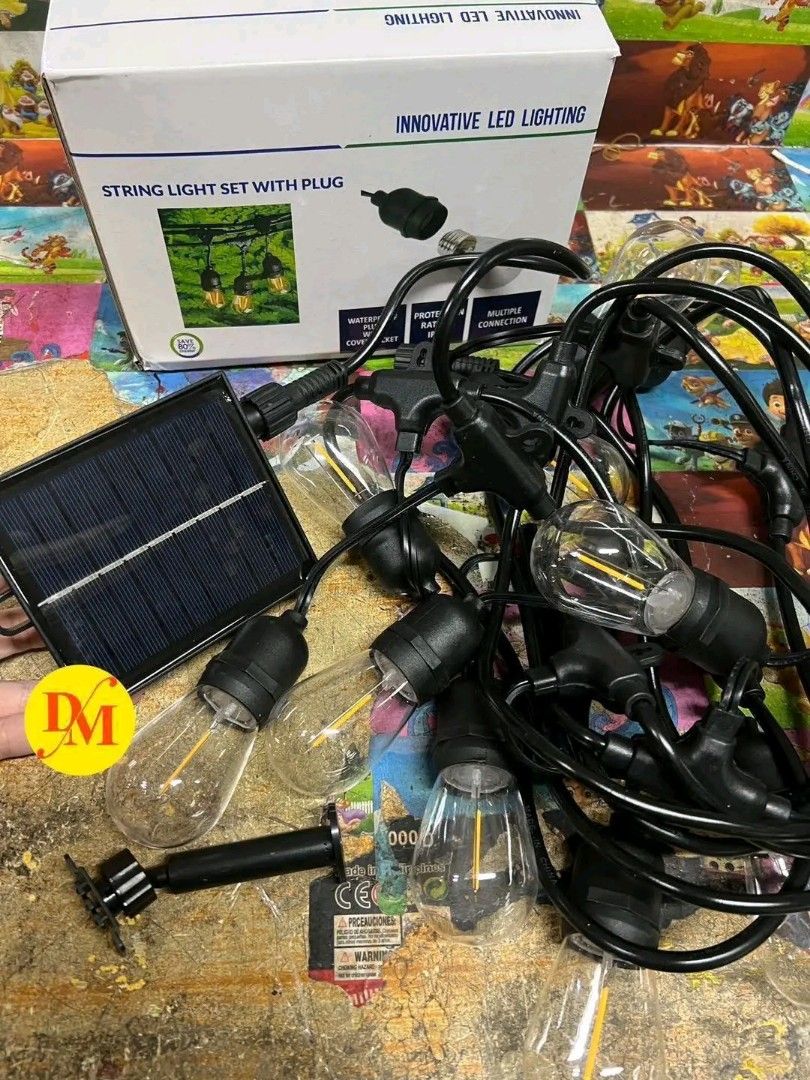 SOLAR TYPE 5m LED LIGHTS 10 bulb (Category: Lighting) located in Manila. Submitted by ramosmarvi53163 (Listing ID 1460630414, Image 2). Description: SOLAR TYPE 5m LED LIGHTS 10 bulb.
