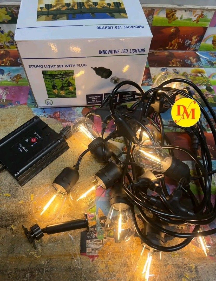 SOLAR TYPE 5m LED LIGHTS 10 bulb (Category: Lighting) located in Manila. Submitted by ramosmarvi53163 (Listing ID 1460630414, Image 1). Description: SOLAR TYPE 5m LED LIGHTS 10 bulb.