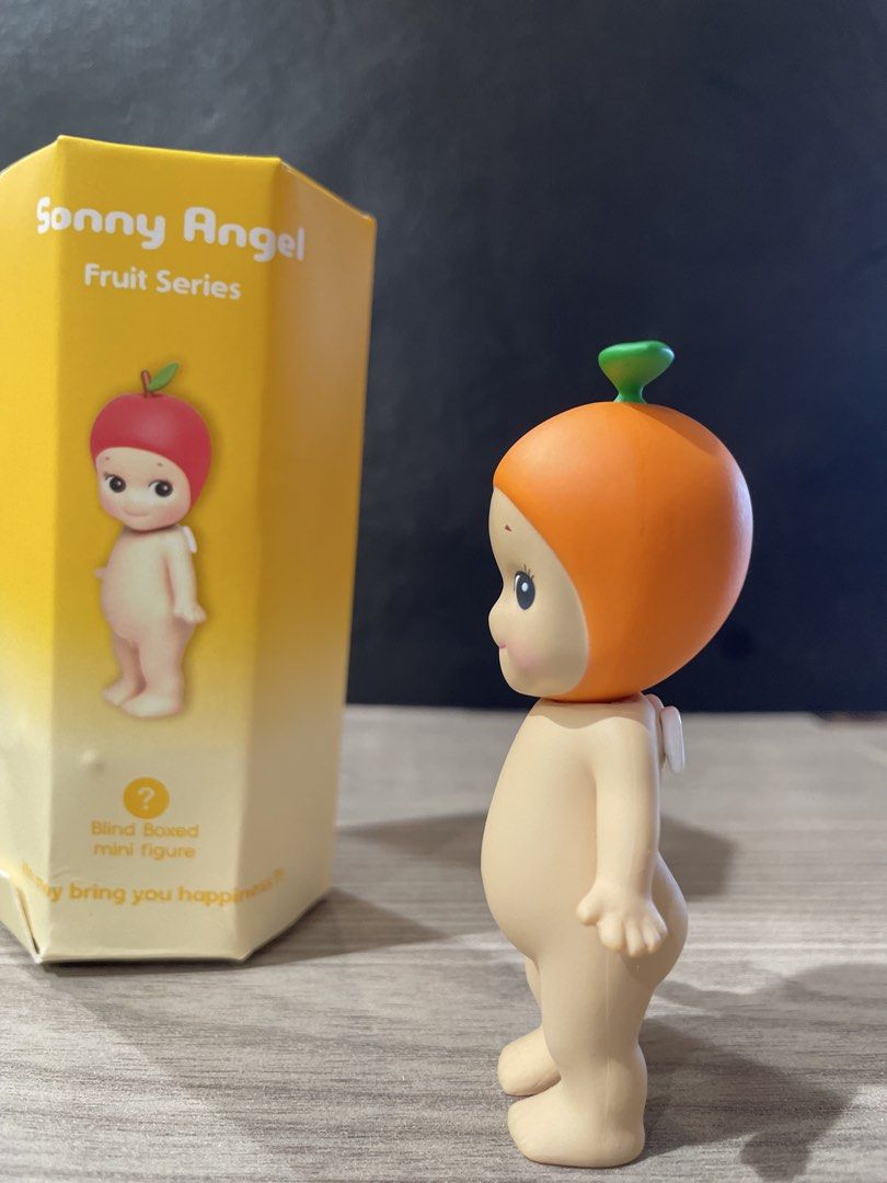 Sonny Angel Fruit Series Blind Boxed Mini Figure (Category: Designer & Blind Box Toys) located in Manila. Submitted by light_xavier (Listing ID 1460570202, Image 1). Description: - Sonny Angel figure from the Fruit Series - Orange - Comes with its original box - Original - Mint Condition - RFS: Duplicate - MOP: GCash - MOD: Grab/Lalamove - Location: Quezon City.