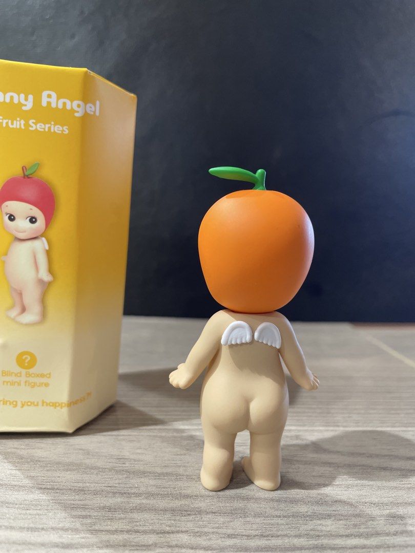 Sonny Angel Fruit Series Blind Boxed Mini Figure (Category: Designer & Blind Box Toys) located in Manila. Submitted by light_xavier (Listing ID 1460570202, Image 3). Description: - Sonny Angel figure from the Fruit Series - Orange - Comes with its original box - Original - Mint Condition - RFS: Duplicate - MOP: GCash - MOD: Grab/Lalamove - Location: Quezon City.