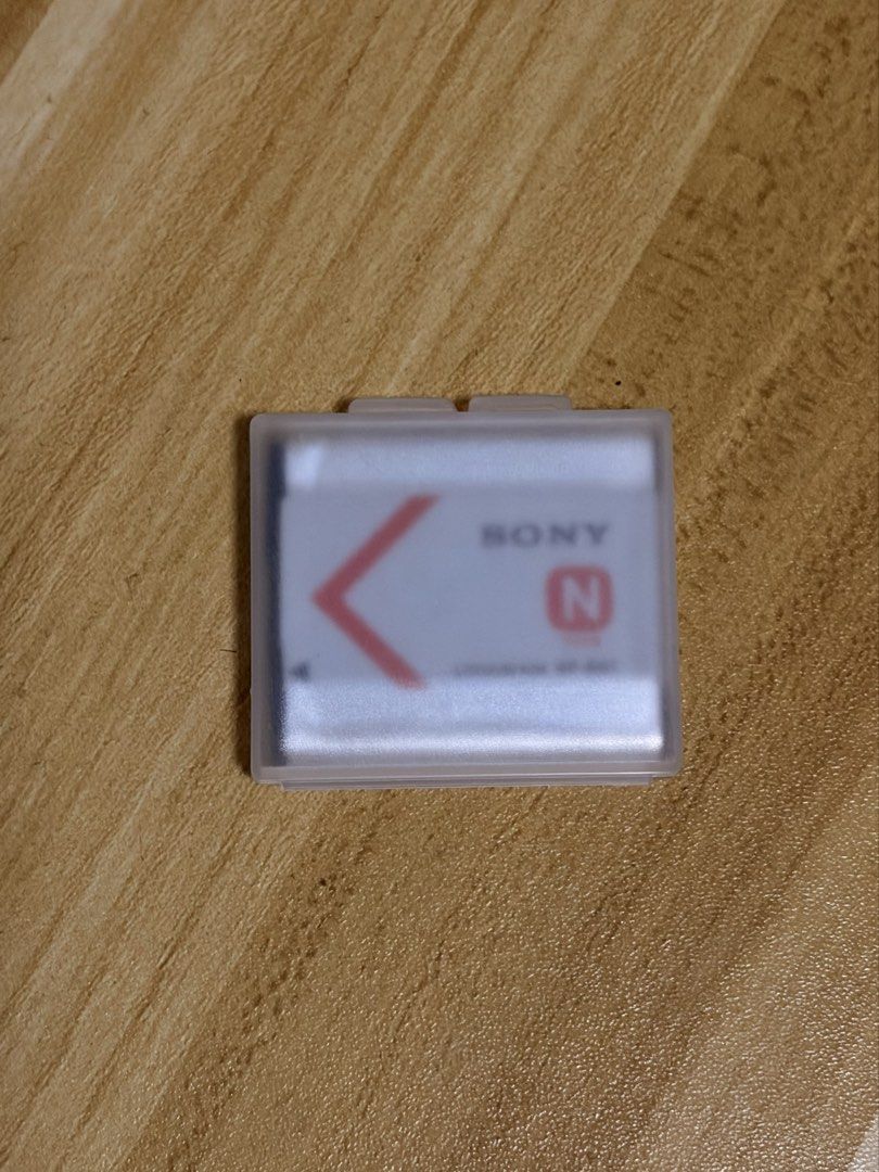 Sony NP-BN1 Lithium Ion Battery (Category: Batteries & Chargers) located in Tarlac. Submitted by eliiiiicutie (Listing ID 1460638787, Image 1). Description: - Genuine Sony NP-BN1 Battery - 3.6V (3.6Wh) Lithium-ion - 600mAh Capacity - Please verify compatibility with your camera model before purchase - Battery only, no accessories included.