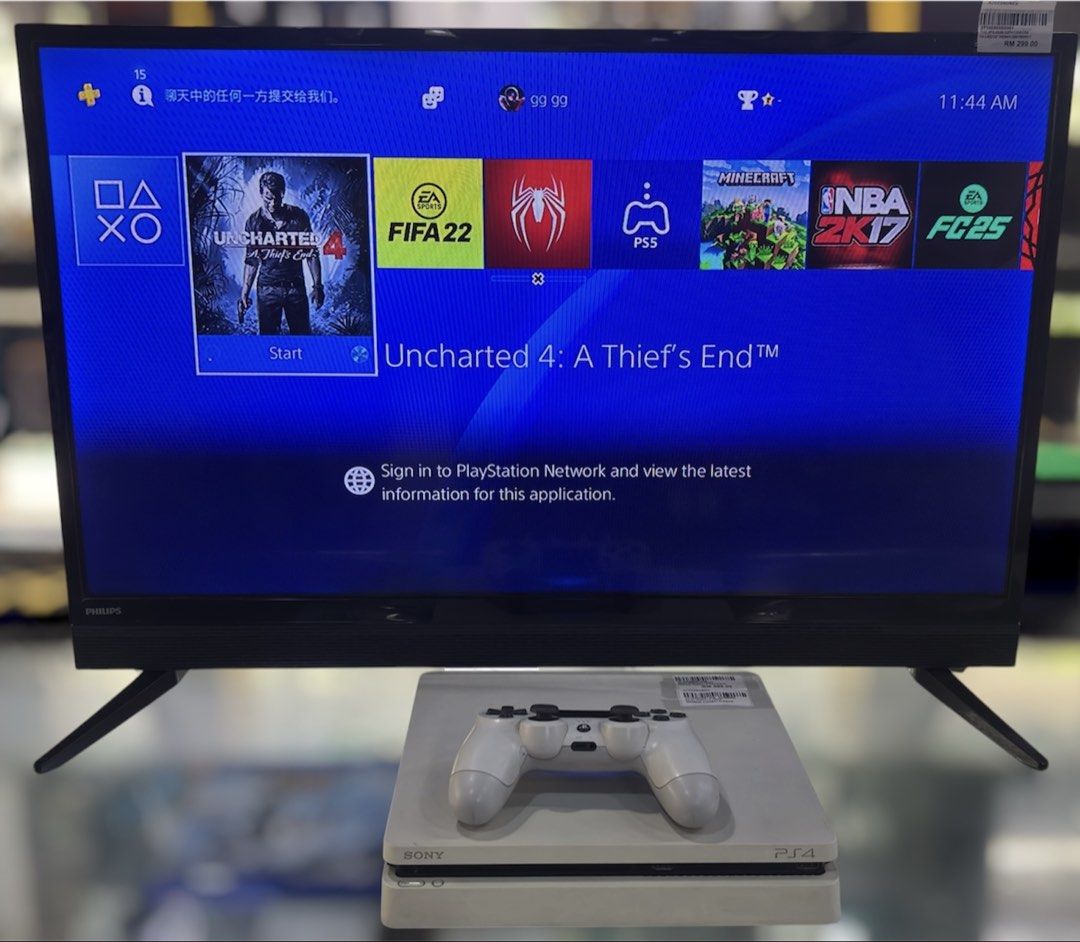 Sony PS4 (Category: PlayStation) located in Kuala Lumpur. Submitted by ccsetapak (Listing ID 1460532607, Image 2). Description: Sony Ps4 500 GB One Controller 💰 Special Price: Rm 599 📍 Cash Converters Setapak 📞 03-4131 6655 🚀 Limited stock available! Visit our store today or contact us for more information before it’s gone.