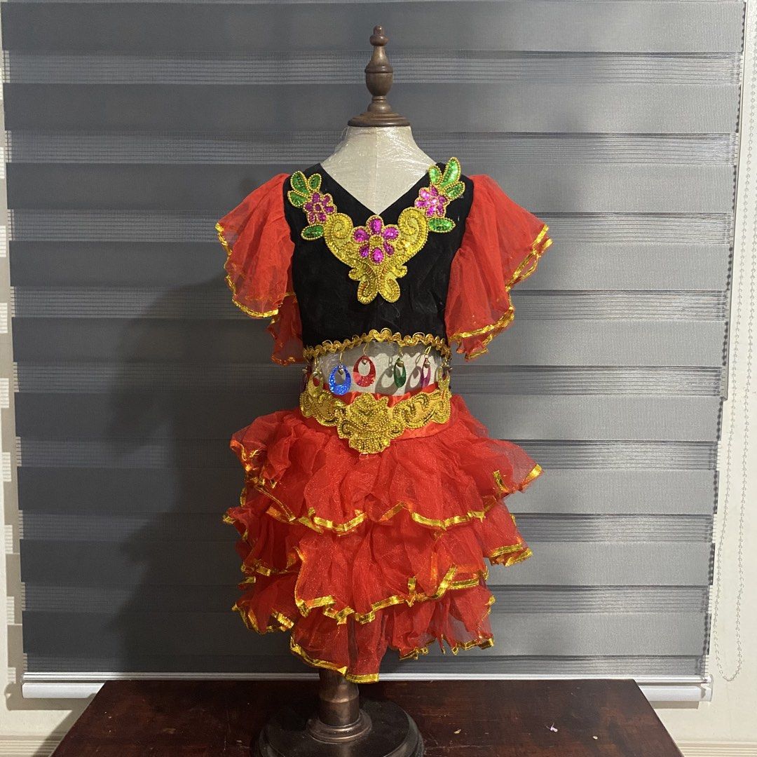 Spain Costume (Category: Babies & Kids Fashion) located in Caloocan City. Submitted by discusonlineshop (Listing ID 1460625152, Image 1). Description: 4-5U.