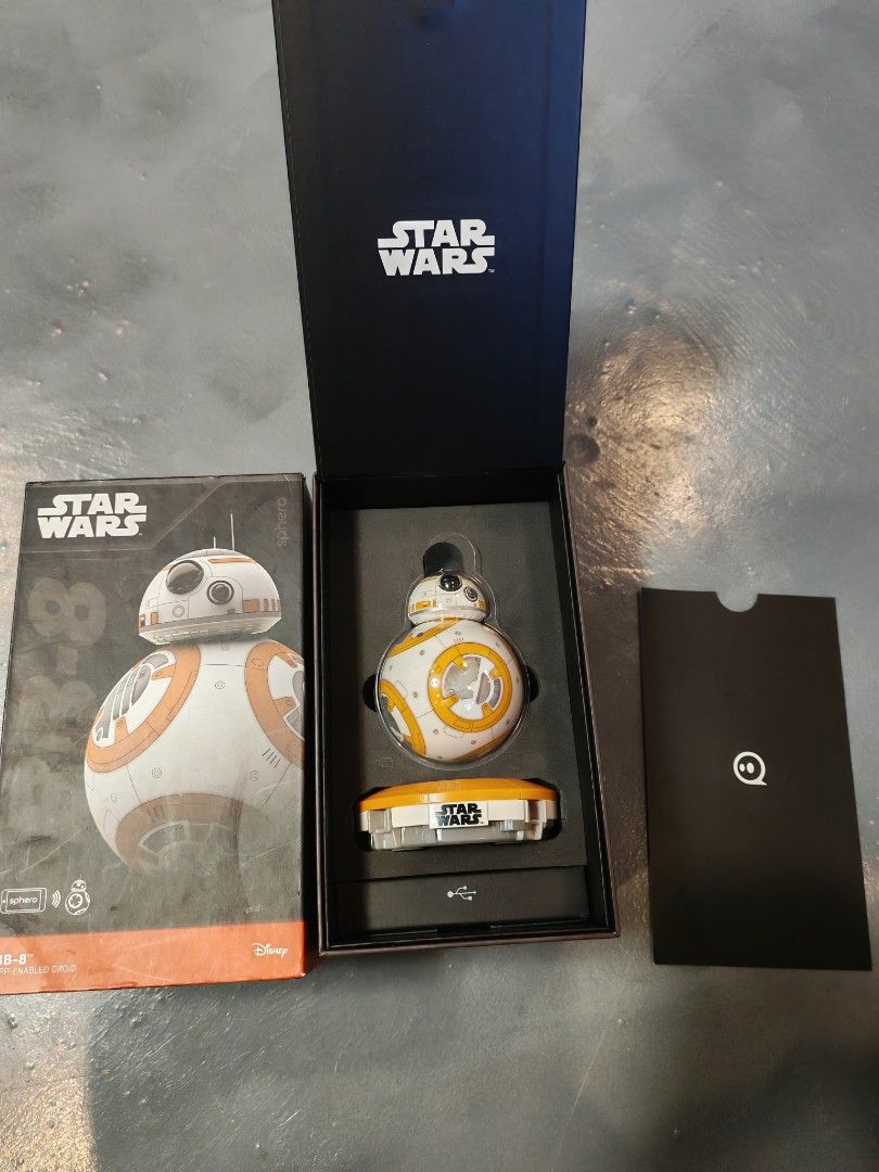Sphero Star Wars BB-8 App-Enabled Droid (Category: Remote Control Toys) located in General Mariano Alvarez. Submitted by legitonhand.ph35961 (Listing ID 1460656337, Image 1). Description: Sphero Star Wars BB-8 App-Enabled Droid pre owned sphero bb 8 used na and may issue sa antena working pero dipa nacoconnect sa controler complete whit box 📦.