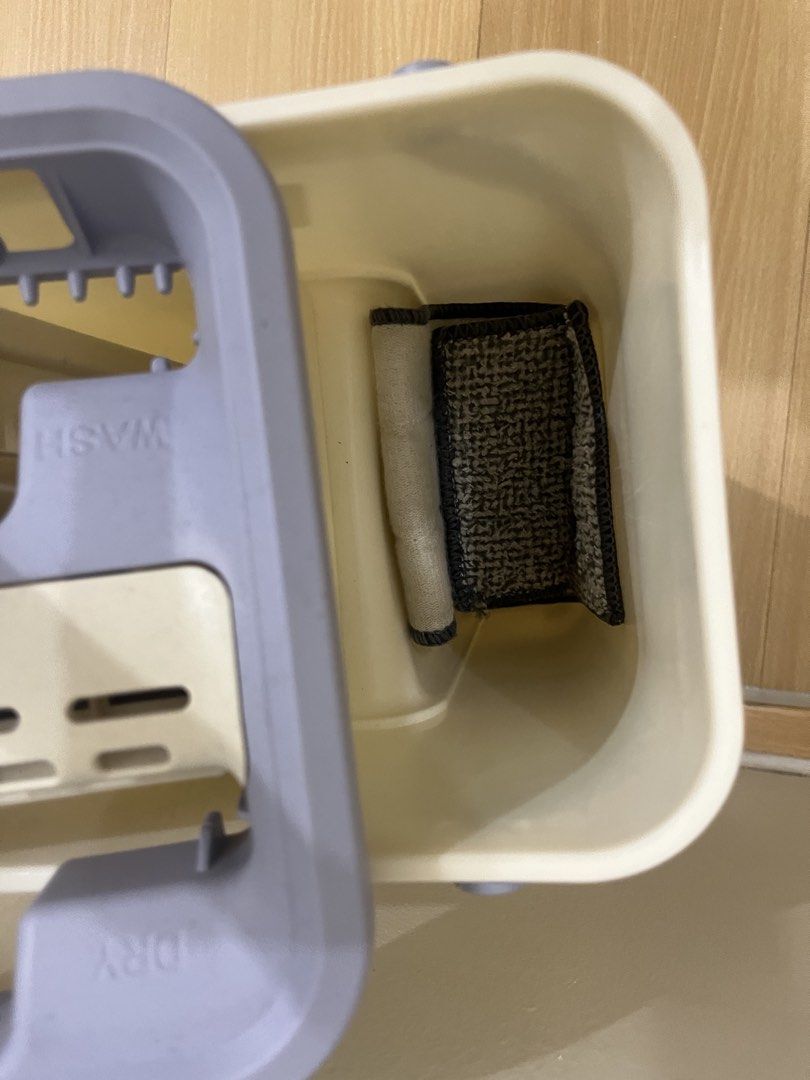 Spin Mop and Bucket Set with Microfiber Mop Head (Category: Cleaning Tools & Supplies) located in Manila. Submitted by gentlefish_473ecf (Listing ID 1460546841, Image 3). Description: - Easy-to-use spin mop and bucket system - Includes one microfiber mop head - Bucket features separate compartments for washing and drying - Stainless steel handle extends for comfortable reach - Ideal for quick and efficient house cleanups - Mop head is washable an
