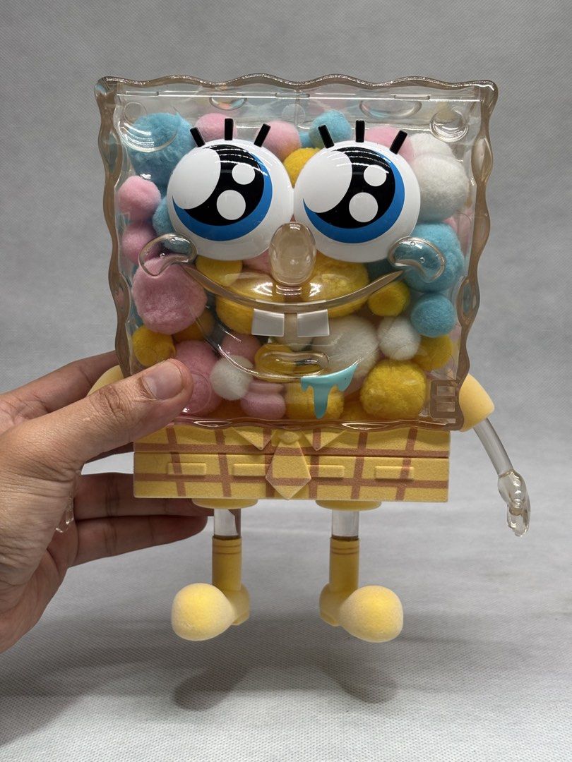 Spongbob x Kidrobot 8inches (Category: Designer & Blind Box Toys) located in Manila. Submitted by akosijuan15 (Listing ID 1460513640, Image 2). Description: Kidrobot x Spongebob x Art toy Complete with box 6000 pesos/Negotiable Pm for more details.
