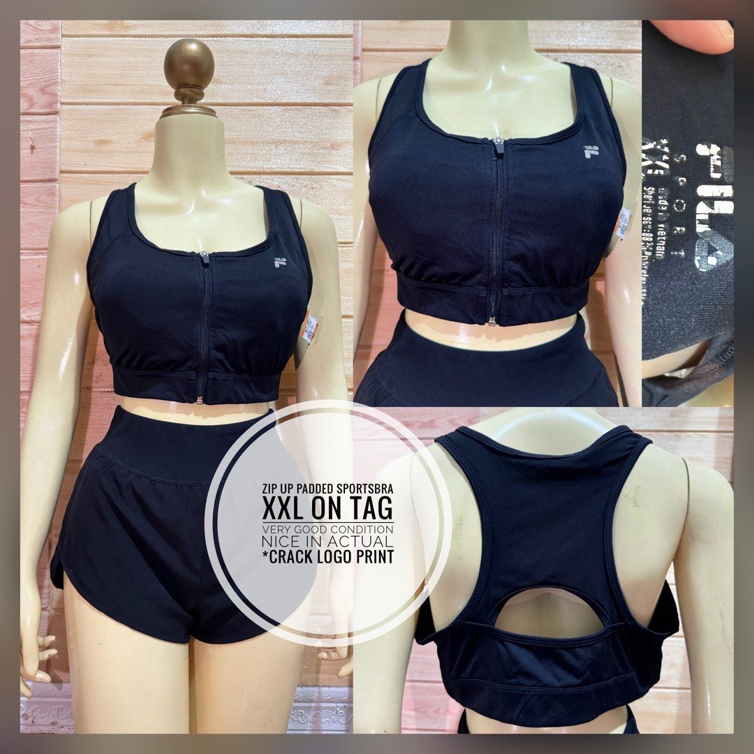 sportsbra workout tops brallete (Category: Activewear) located in Manila. Submitted by annepalanioalfaro (Listing ID 1460533521, Image 3). Description: condition and sizes attached at the photo description, pls read.