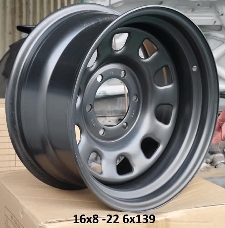STEEL RIMS (Category: Mags and Tires) located in Manila. Submitted by toots.automotive.solution (Listing ID 1460704080, Image 2). Description: here's my contact number you can text me for more info. 09706039539 original 4x4 offroad steel rims Heavy Duty PM for serious inquiry only 15x7 -30 6x139 15k pesos 16x8 -22 5x114 17k pesos 15x7 -30 5x114 15k pesos 15x7 -30 6x139 15k pesos 16x8 -22 5x114 17k pesos 15x7 -30 5x114 15k pesos 15x7 -50 5x139 Suz