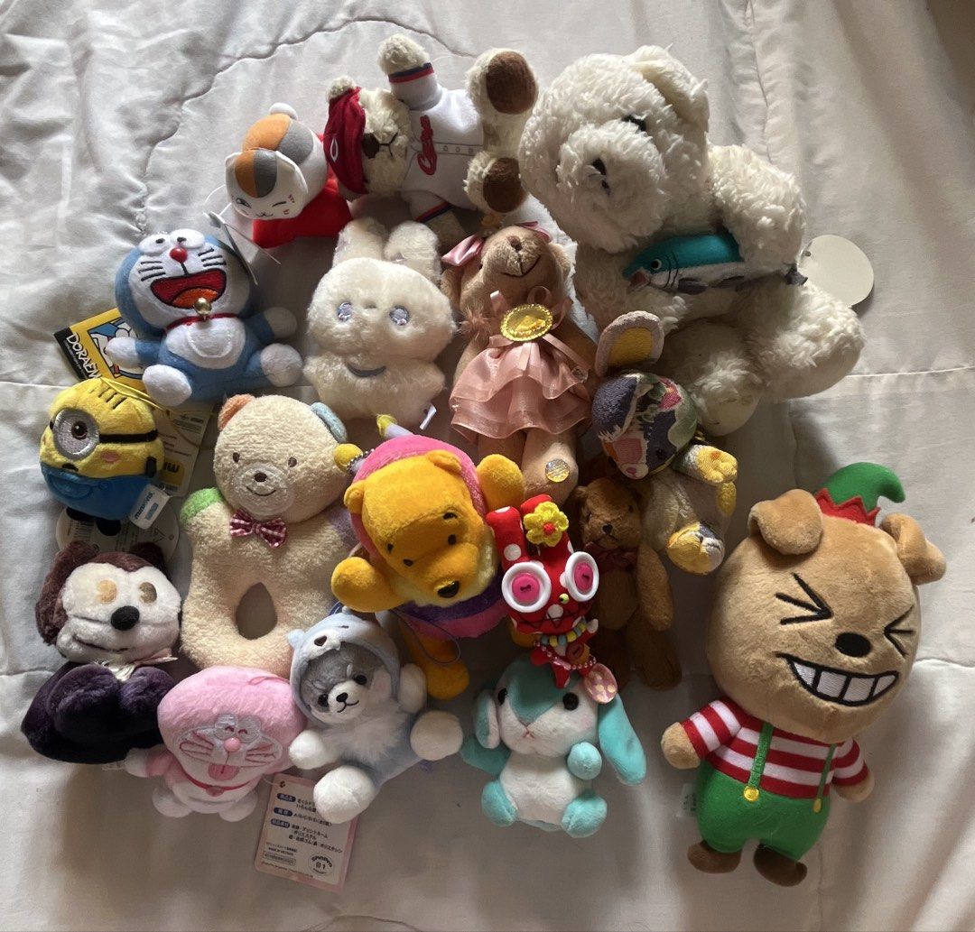 Stuff Toys (Category: Plushies & Soft Toys) located in Calasiao. Submitted by xwbj4ycjw975281 (Listing ID 1460523461, Image 1). Description: ₱1500 set / take all.