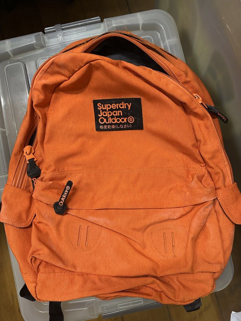 Superdry Montana Backpack Orange (Category: Backpacks) located in Manila. Submitted by declutteringlot (Listing ID 1460641636, Image 1). Description: .