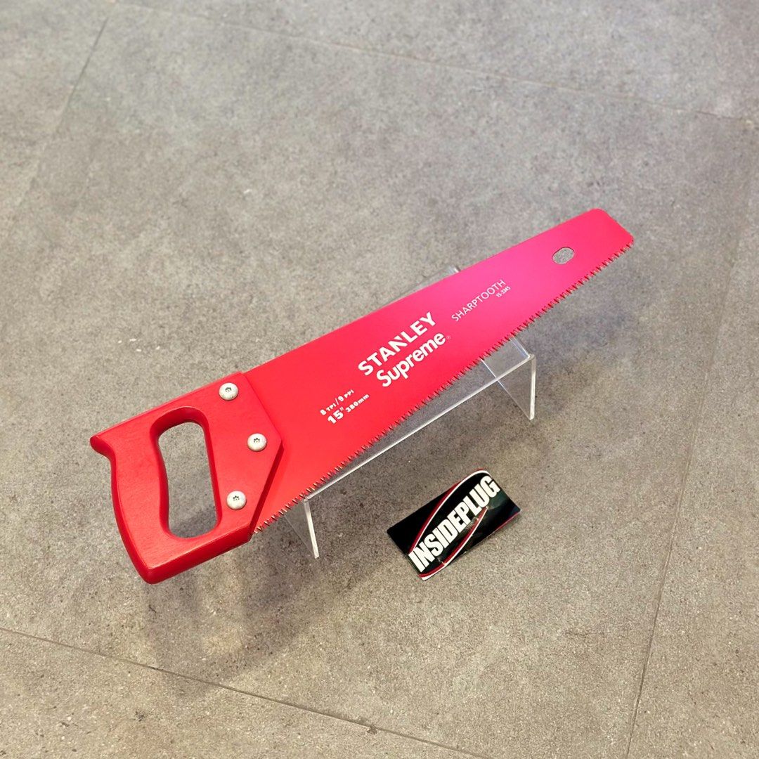 Supreme FW21 Stanley Saw (Category: Home Improvement Tools & Accessories) located in Quezon City. Submitted by inside_plug (Listing ID 1460537097, Image 1). Description: For Sale Supreme FW21 Stanley Saw Brandnew Dm us to purchase.