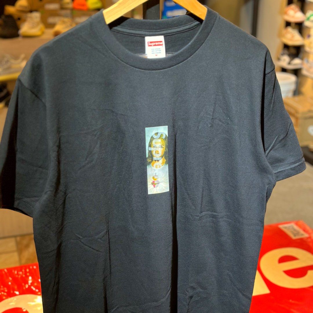 Supreme FW26 Prayer Card Box Logo Tee Black (Category: Tshirts & Polo Shirts ) located in Quezon City. Submitted by inside_plug (Listing ID 1460544643, Image 2). Description: For Sale Supreme FW26 Prayer Card Box Logo Tee Black - Medium, and Large Brandnew Dm us to purchase.