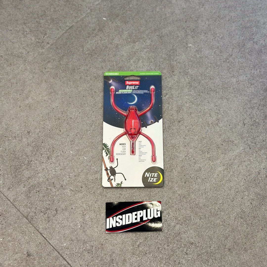 Supreme Nite Ize Buglit (Category: Everything Else Others) located in Quezon City. Submitted by inside_plug (Listing ID 1460541540, Image 1). Description: For Sale Supreme Nite Ize Buglit Brandnew Dm us to purchase.