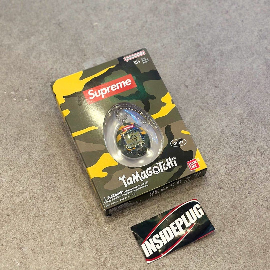 Supreme SS23 Tamagochi Yellow (Category: Vintage Collectibles) located in Quezon City. Submitted by inside_plug (Listing ID 1460538376, Image 2). Description: For Sale Supreme SS23 Tamagochi Yellow Brandnew Dm us to purchase.