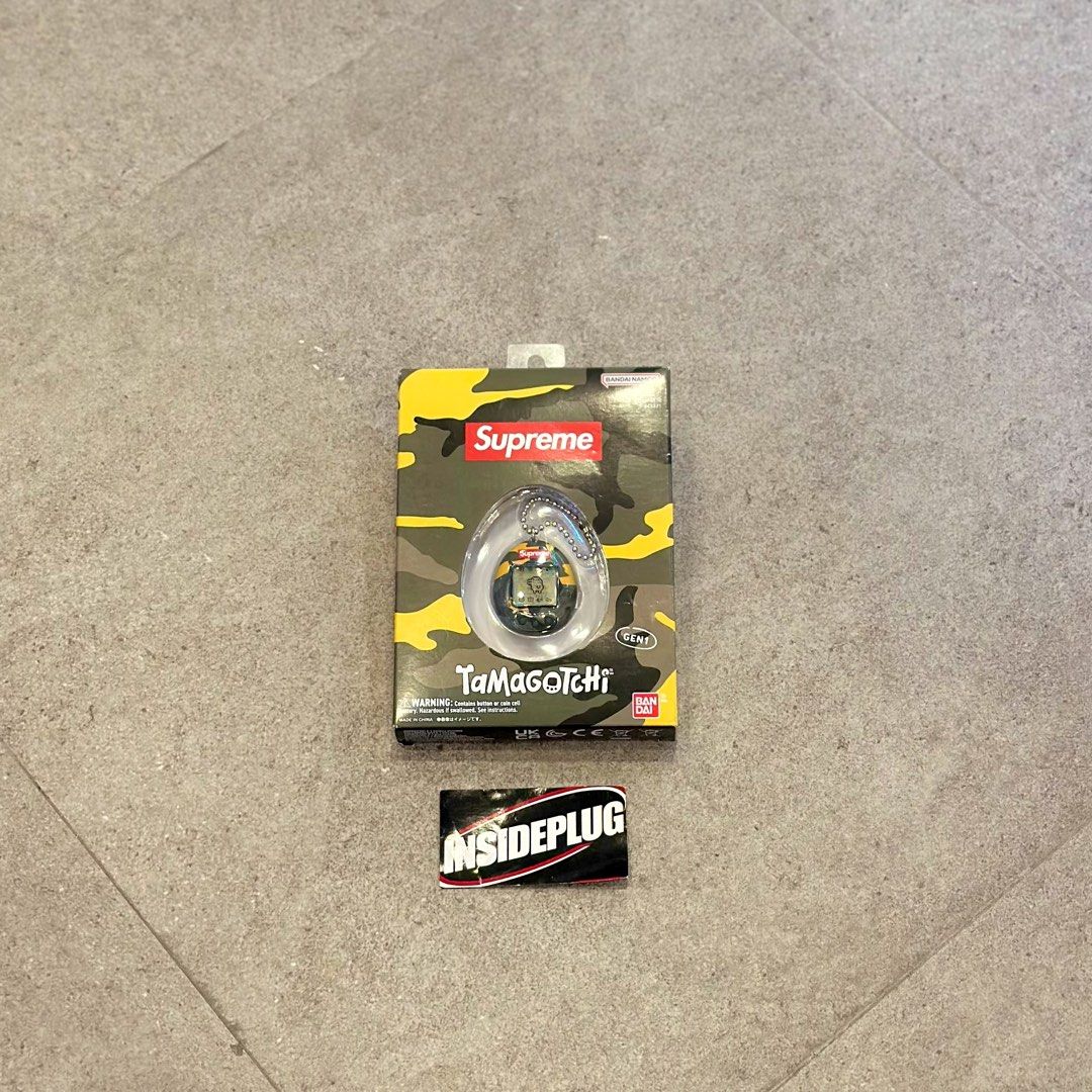 Supreme SS23 Tamagochi Yellow (Category: Vintage Collectibles) located in Quezon City. Submitted by inside_plug (Listing ID 1460538376, Image 1). Description: For Sale Supreme SS23 Tamagochi Yellow Brandnew Dm us to purchase.