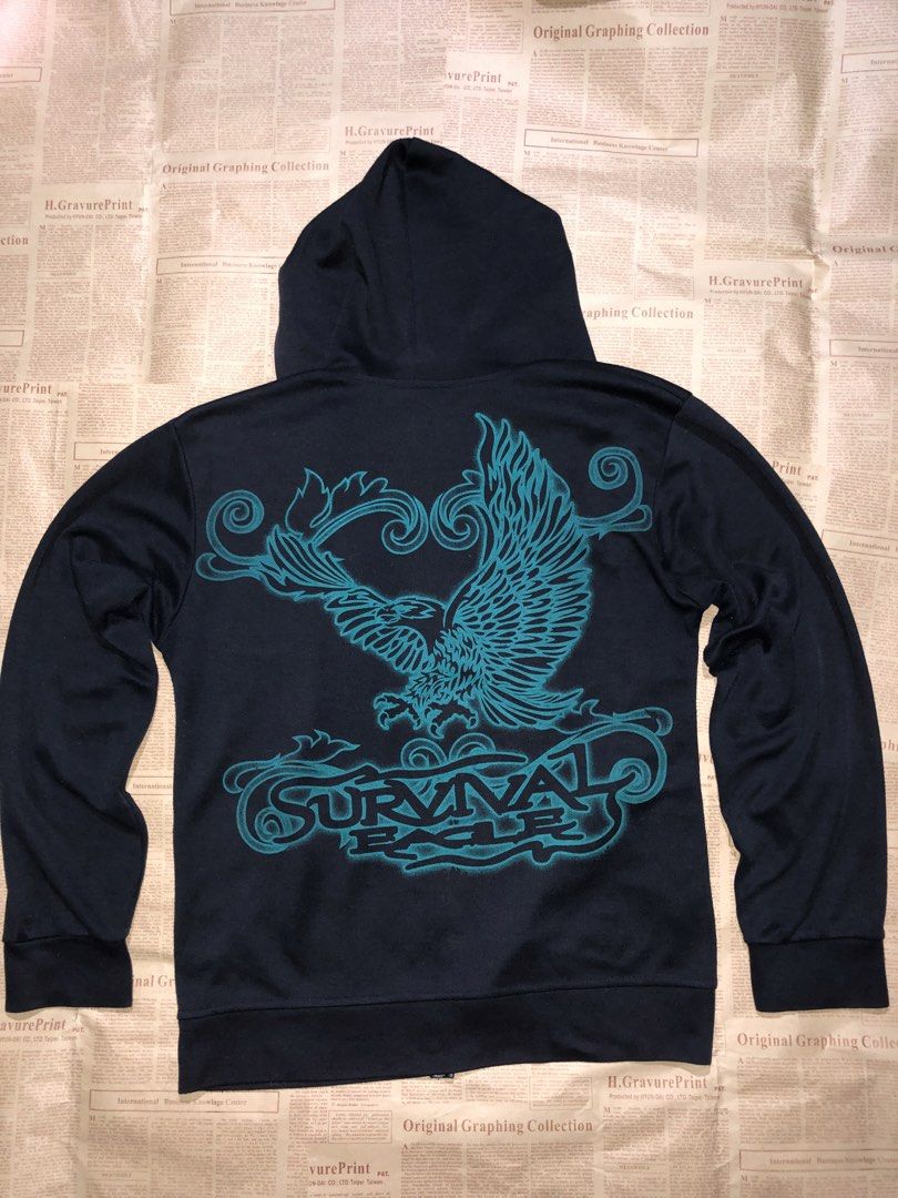 Survival Eagle Hoodie Jacket (Category: Activewear) located in Castillejos. Submitted by ry_05 (Listing ID 1460704188, Image 3). Description: 📌Cut tags na po siya.