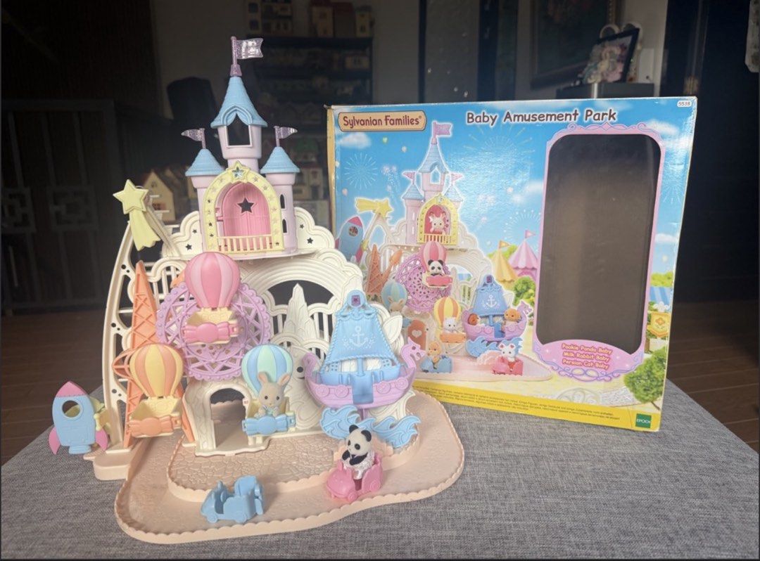 Sylvanian Families Amusement Park (Category: Kids Toys) located in Quezon City. Submitted by charleystoystore (Listing ID 1460645546, Image 1). Description: *Critter Not included We ship nationwide Mod: Flash/Jnt / Lalamove Mop: Gcash Loc: North Caloocan .