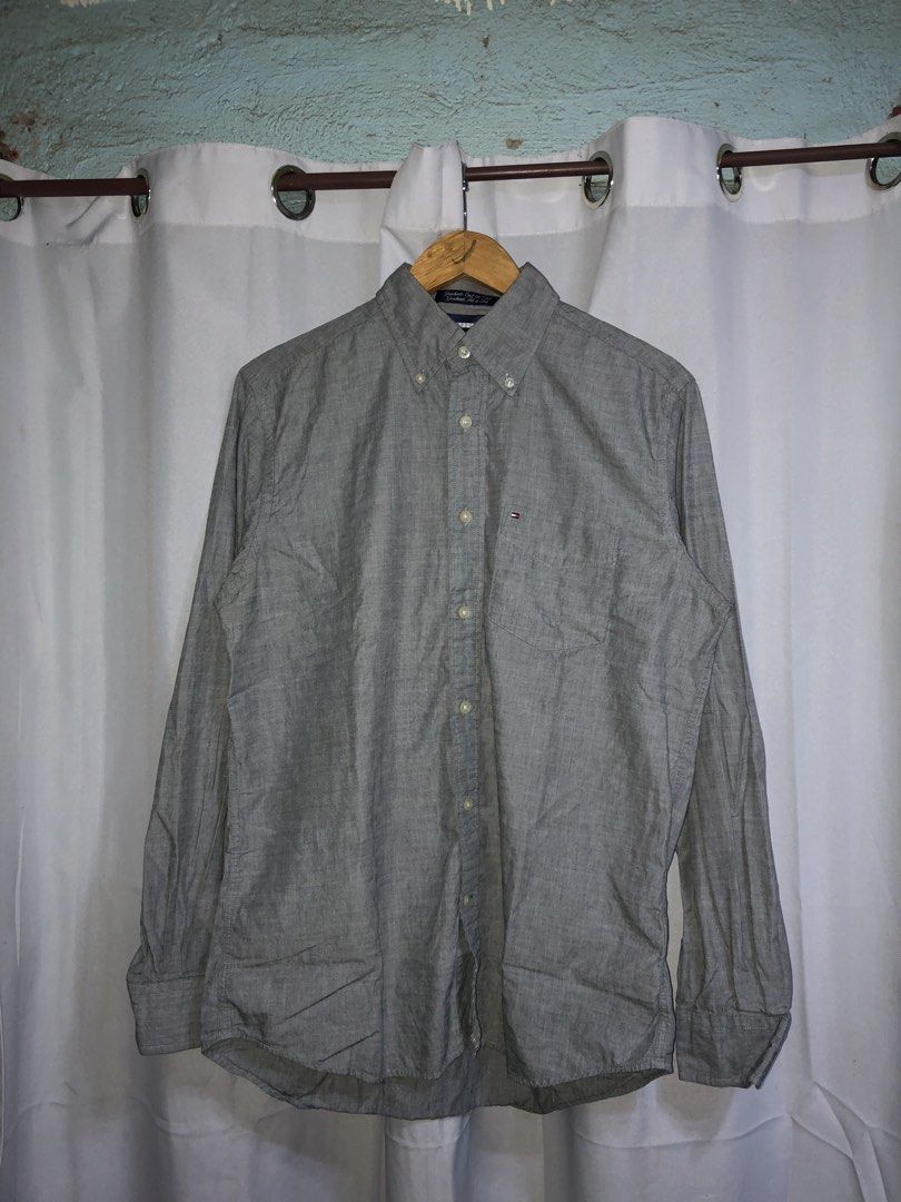 T0MMY H1LF1GER BUTTON DOWN POLO LONG SLEEVE (Category: Activewear) located in Manila. Submitted by triptothrift7 (Listing ID 1460674225, Image 1). Description: pm me for fast transaction! T0MMY H1LF1GER BUTTON DOWN POLO LONG SLEEVE for only 680 size small best fit medium width 21 x 28/30 length need wash only no issue authentic legit excellent condition color rate 9/10 authentic legit mode of payment gcash or bank transfer location Biñan laguna.