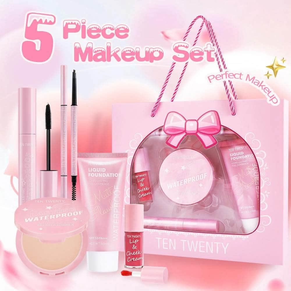 Ten Twenty 5in1 Make UP Set Sold Per Box only (Category: Makeup) located in Manila. Submitted by kent_kurtonlineshop (Listing ID 1460641987, Image 1). Description: 🩷 TEN TWENTY 5PCS PINK MAKEUP SET 🩷 ✨ Kumpletong 5pcs makeup set 📦 72 sets / box 💰 SRP Controlled Price: ₱299 🔥 Maganda pang-resell, sulit na set at madaling ibenta! 📩 PM for wholesale price.