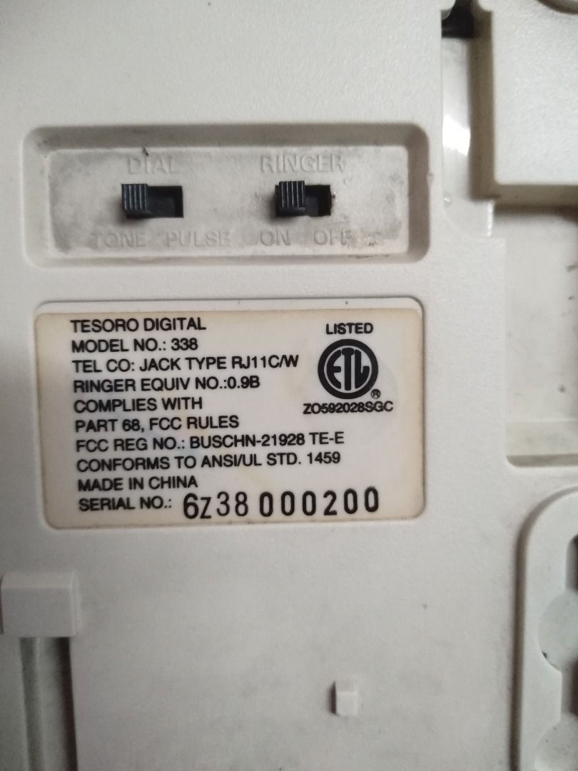 Tesoro Digital Old Phone (Category: Mounts & Holders) located in Manila. Submitted by maybonifacio (Listing ID 1460575062, Image 2). Description: .