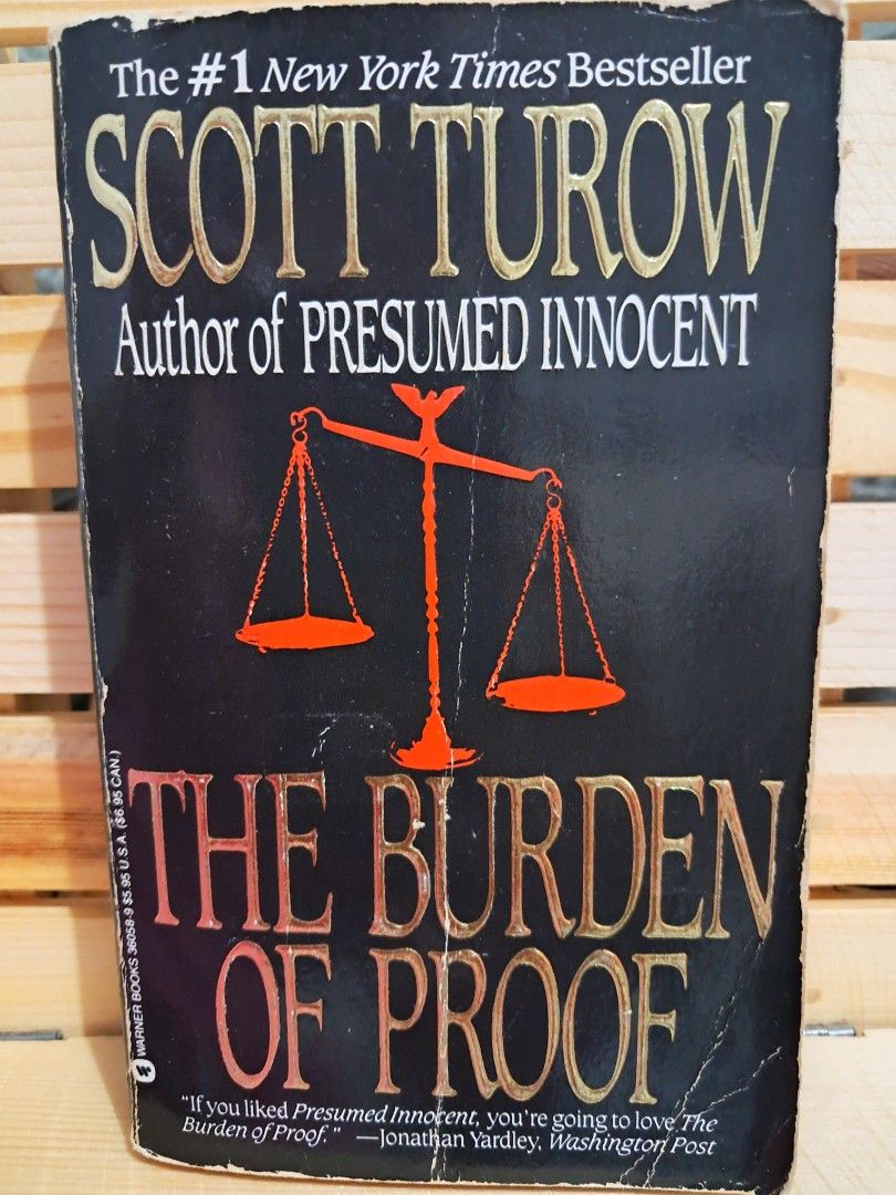 The burden of proof by Scott Turow (Category: Storybooks) located in Caba. Submitted by alyssa.m. (Listing ID 1460534672, Image 1). Description: .
