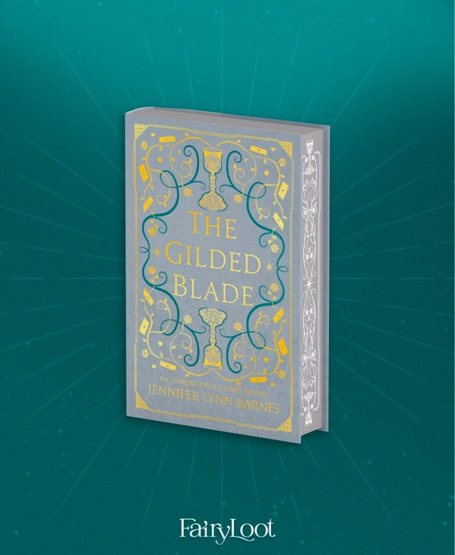 The Gilded Blade (Fairyloot) **PRE-ORDER** (Category: Storybooks) located in Caloocan City. Submitted by kyyyy15 (Listing ID 1460674571, Image 1). Description: The Gilded Blade by Jennifer Lynn Barnes.
