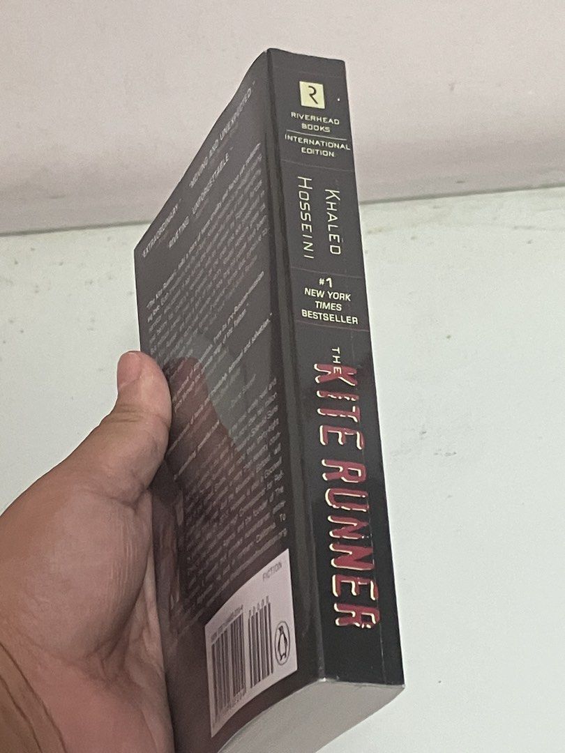 “The Kite Runner” by Khaled Hosseini (Category: Storybooks) located in San Juan City. Submitted by vcfuentes03 (Listing ID 1460517092, Image 3). Description: - Bought at Fully Booked - Only read once - Covered in plastic cover.