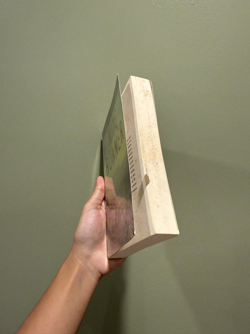 The Kite Runner by Khaled Hosseini Novel (Category: Storybooks) located in Manila. Submitted by yonderingheights (Listing ID 1460705943, Image 2). Description: - The Kite Runner by Khaled Hosseini - #1 New York Times Bestseller - "Powerful. Haunting." - The New York Times Book Review - Pages are clean with some yellowing on the edges - Cover shows some wear.