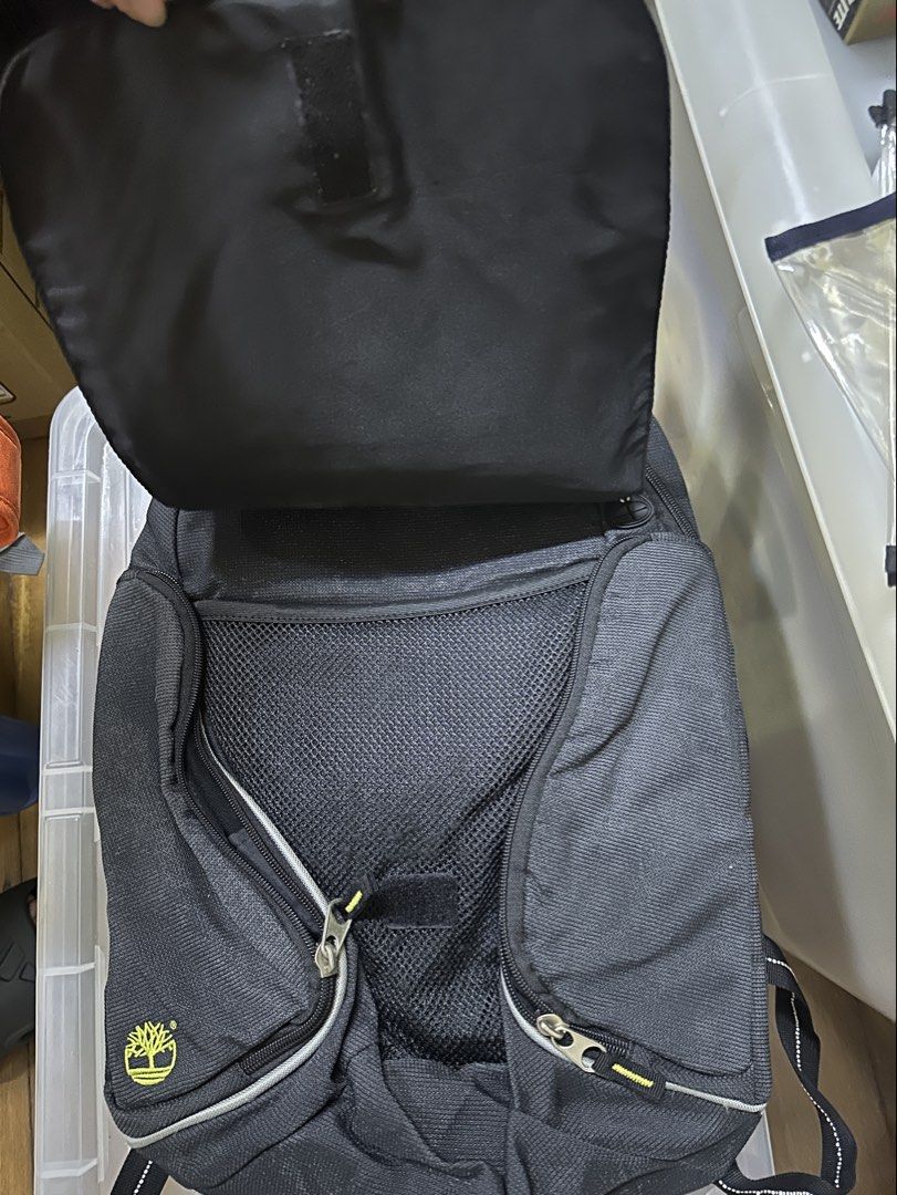 Timberland tech/outdoor Backpack (Category: Backpacks) located in Manila. Submitted by declutteringlot (Listing ID 1460641414, Image 2). Description: .