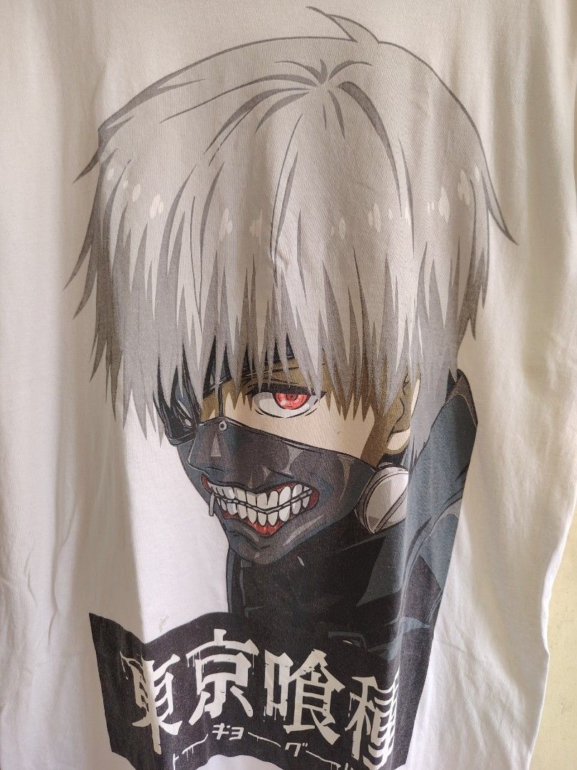 Tokyo Ghoul Mega Print Tee (Category: Tshirts & Polo Shirts ) located in Manila. Submitted by unlithriftsouth (Listing ID 1460570524, Image 2). Description: SIZE MEDIUM (FITS LARGE) DIMES : 21 X 28.5.