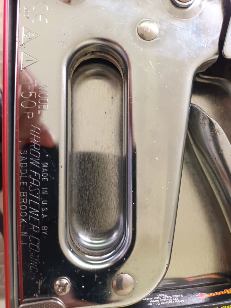 Tools - Staple Gun (Category: Everything Else Others) located in Manila. Submitted by swifthawk_ec414d (Listing ID 1460534493, Image 2). Description: Staple guns, models T-25M and T-50P, Arrow brand, made in USA, with staples, P400 each set (gun & staple), price exclusive of shipping.