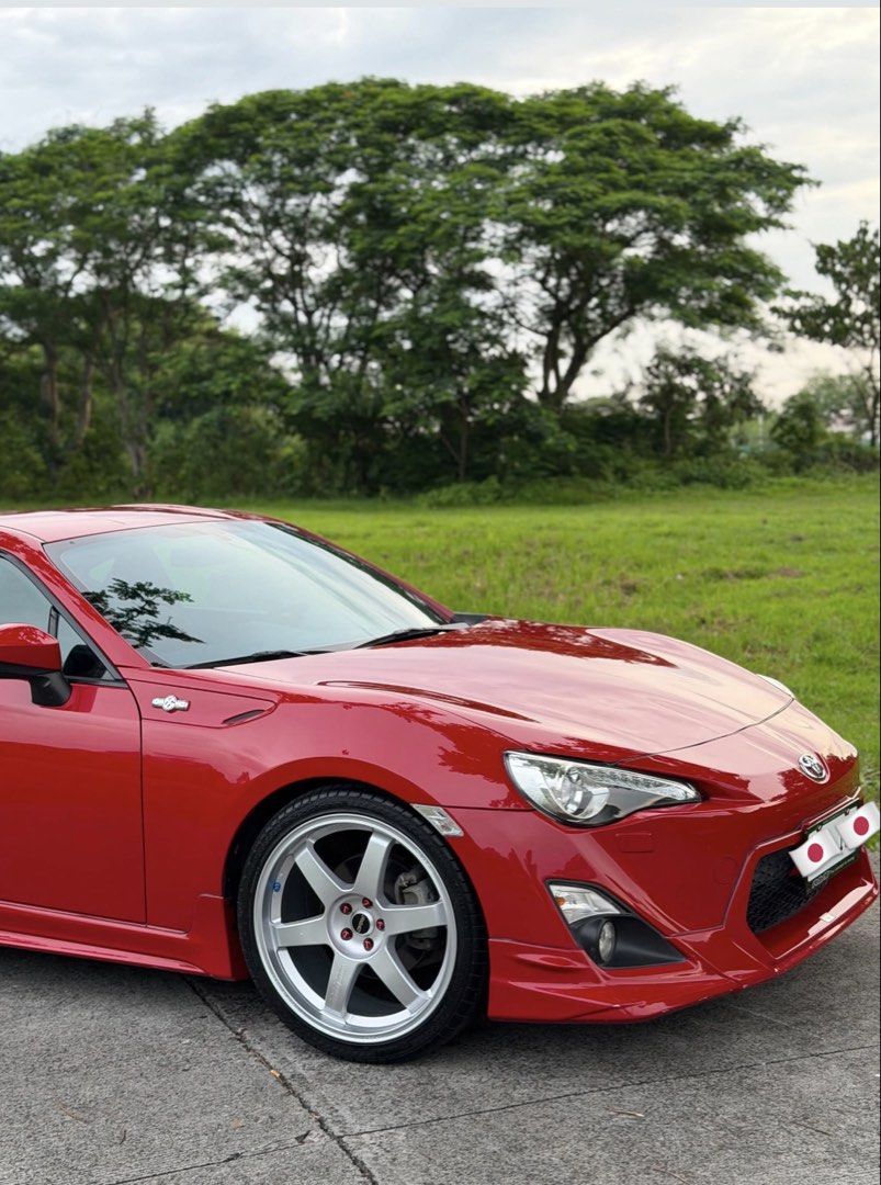 Toyota 86 2.0 GS TRD Performance Manual (Category: Used Cars) located in Santa Rosa. Submitted by juswa_015 (Listing ID 1460539015, Image 2). Description: Toyota GT86 TRD Variant 2013-2014 Manual Transmission 25k Mileage Orig Unli Scan Orig TRD Kits From Casa *With Receipt worth 300k* Orig Paint Orig Fresh Interiors Casa Maintained With Records VR TE37 19s Brandnew Coil-overs STEK Tint Complete papers Invoices from casa Ready to transfer Owner/Se