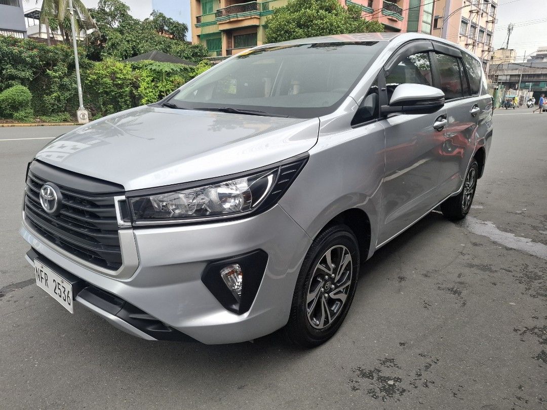 Toyota Innova E Auto (Category: Used Cars) located in Manila. Submitted by rammie.bullicer (Listing ID 1460600758, Image 1). Description: 🚘 Toyota Innova E 2024 🚘 ‼️995k (negotiable)‼️ ✔️ 1st Owmed ✔️ Automatic Transmission ✔️ 2 OEM Keys ✔️ Diesel Engine ✔️ Bnew deep dish Matting ✔️ 12k Original Mileage ✔️ Bnew Trunk Tray ✔️ Bnew Wide Rear View Mirror ✔️ Matte Black Garnish ✔️ Well Maintained ✔️ Sun/Rain Visor ✔️ you can bring your trusted mech