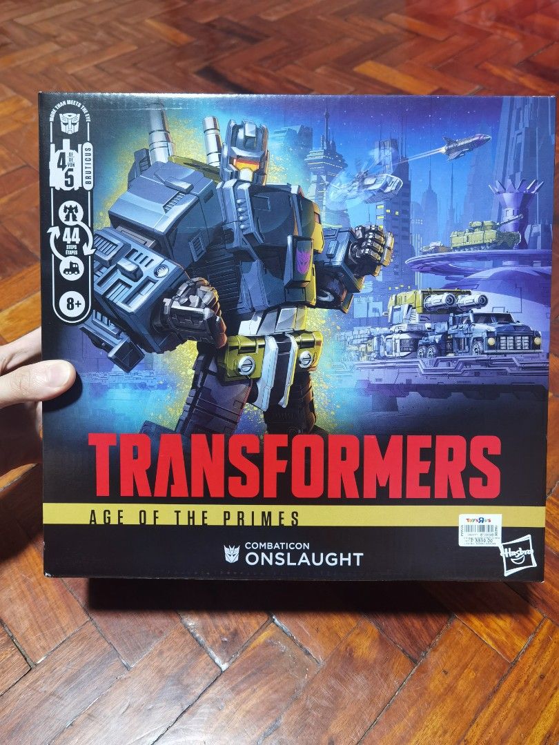 Transformers Combaticon Onslaught (Category: Action & Battle Toys) located in San Juan City. Submitted by onlinecabinet (Listing ID 1460663876, Image 1). Description: 100% AUTHENTIC & ORIGINAL BRAND NEW & SEALED Transformers Combaticon Onslaught (Part of Bruticus) Contact 0917-566-6162 Delivery via LBC, Grab or Lalamove - charge to buyer.