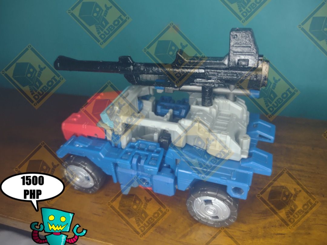 TRANSFORMERS LEGACY DELUXE ORION PAX (Category: Action & Battle Toys) located in Navotas City. Submitted by christianmarkvidallo (Listing ID 1460697119, Image 2). Description: TRANSFORMERS LEGACY DELUXE ORION PAX Figure is Complete and In Very Good Condition Tight Joints Great Paint Apps MISSING AXE BLADES MISSING ENERGY RIFLE FREE CUSTOM ION BLASTER 1500 PHP Item Location: Project 8, Quezon City Payment Options: Gcash/ BDO Deposit Shipping Optio