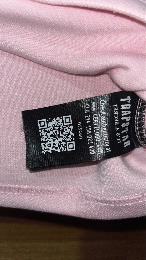 Trapstar Pink Polo Shirt Size S (Category: Tshirts & Polo Shirts ) located in Manila. Submitted by ashwenn (Listing ID 1460653544, Image 3). Description: - Authentic Trapstar Polo Shirt - SIZE SMALL - 20WIDTH 27LENGTH - NEVER BEEN USED NEVER BEEN WORN - AUTHENTHIC SCANNABLE QR CODE - GOOD CONDITION, NO ISSUE! - CAN DI MEET UPS OR LALAMOVE JNT PACO MANILA PANDACAN NEGO!!.