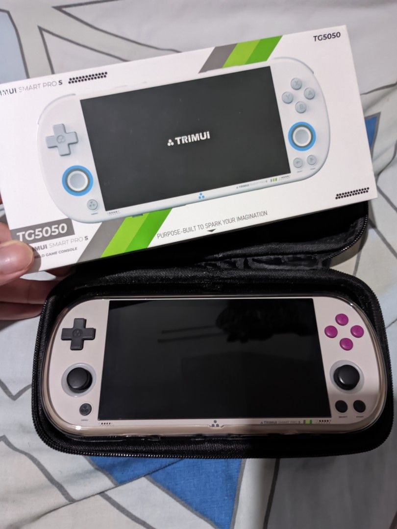 Trimui Smart Pro S (Category: Others) located in Manila. Submitted by githemar (Listing ID 1460596135, Image 1). Description: Trimui Smart Pro S 64gb branded sd card NX-Redux Installed with Games with Tempered Glass With Case with Hard pouch with box and accessories What you see is what you get Location: Sampaloc, Manila Fixed Price!!!.