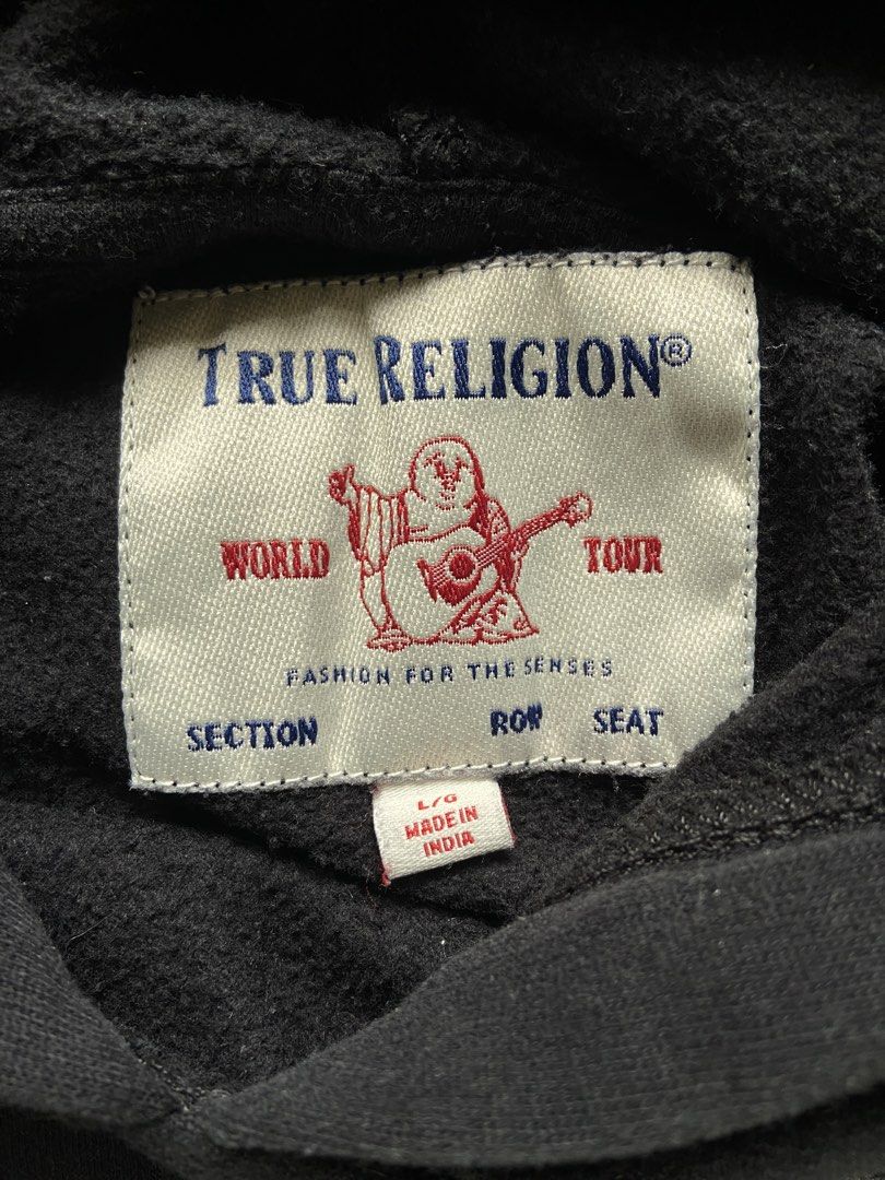 true religion crop hoodie (Category: Others Tops) located in Sorsogon. Submitted by okkinsorenid (Listing ID 1460524772, Image 2). Description: 22.5x17 as new.
