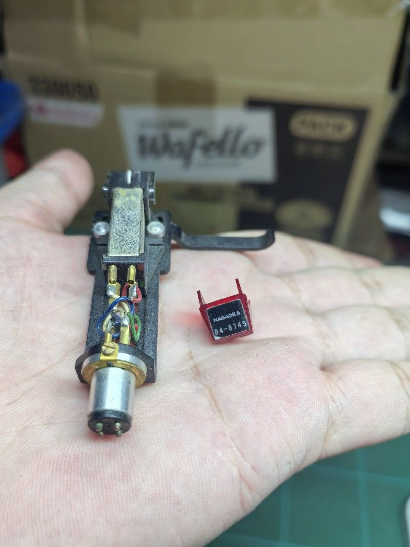 Turntable Pin Tonearm Headshell (Category: Music Accessories) located in Cebu City. Submitted by dudes_villanueva (Listing ID 1460521405, Image 1). Description: Turntable Pin Tonearm Headshell NAGAOKA 84-8745 — As Is Condition, Untested.