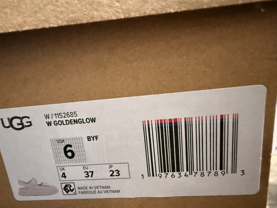 UGG (Category: Flats & Sandals) located in Quezon City. Submitted by bgchief (Listing ID 1460585652, Image 3). Description: Selling my wife’s brand new UGG Sandals. Buyer shoulders delivery and charges via grab or lalamove. Payment through BDO or GCash No COD All original! No to fakes!.