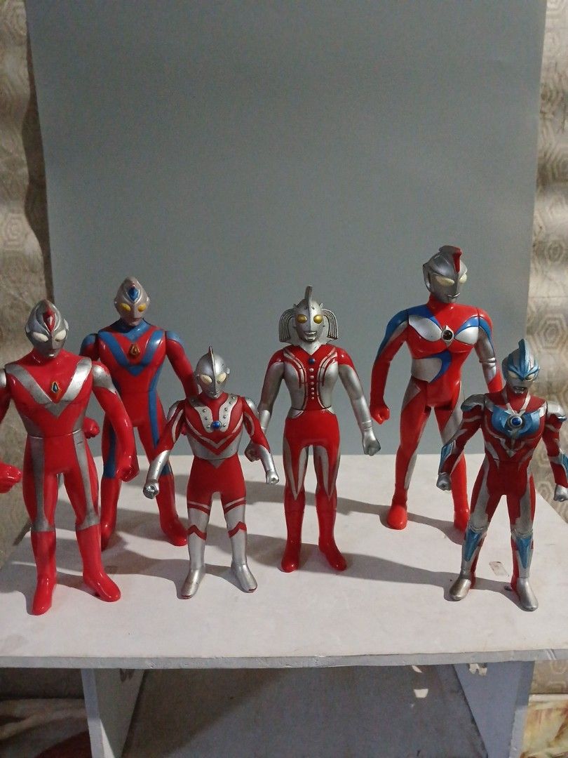 Ultraman figure Bandai (Category: Figurines & Statues) located in Manila. Submitted by diczenestr94951 (Listing ID 1460604104, Image 1). Description: Assorted Ultraman figure some are bandai.