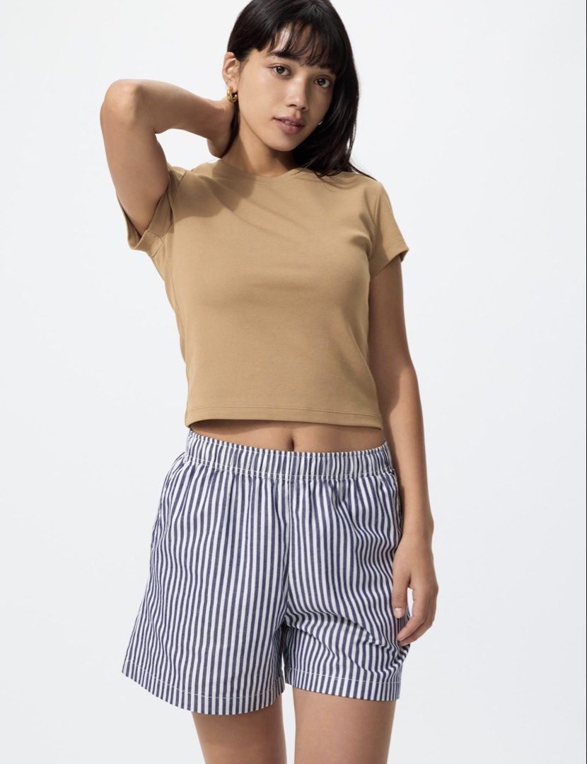 Uniqlo Cotton Easy Shorts (Category: Shorts) located in Pasay City. Submitted by alexcs0502 (Listing ID 1460679068, Image 1). Description: Used twice. Rfs: decluttering. Price negotiable.