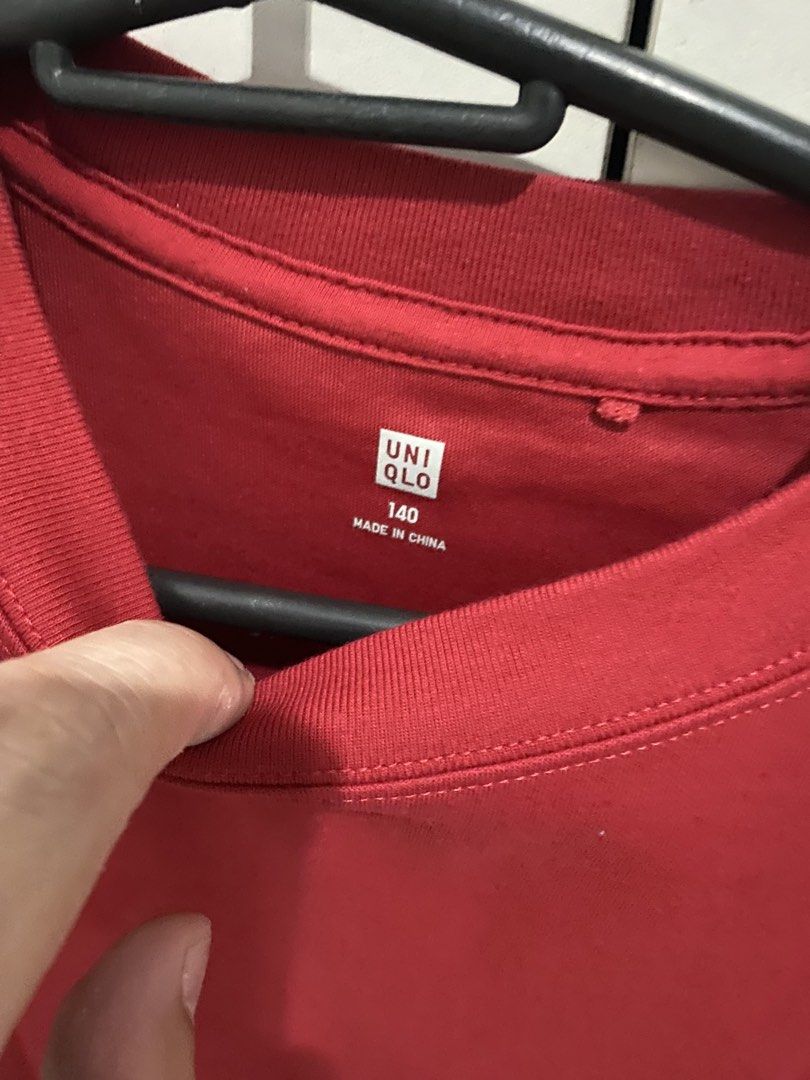 Uniqlo size 140 (Category: Babies & Kids Fashion) located in Manila. Submitted by adrianbrillante (Listing ID 1460523171, Image 2). Description: Preloved Size 140 None issue Loc brgy aurora QC.