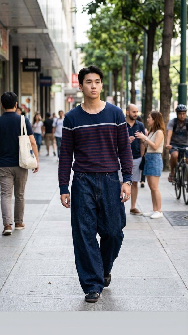 Uniqlo Stripe Sweatshirt (Category: Coats, Jackets and Outerwear) located in Rizal. Submitted by ithriftph_ (Listing ID 1460661461, Image 2). Description: 🔻 Details 🔻 Uniqlo Stripe Sweatshirt Large on tag (Good fit in Medium if tuck in style) Width: 19" Length: 28" Color rate: 9/10 Condition: 9.5/10 No issue Price: 250 pesos Reminders: Color may vary due to lighting and your screen resolution. Note: Ready to wear (already washed) Mode of Paymen