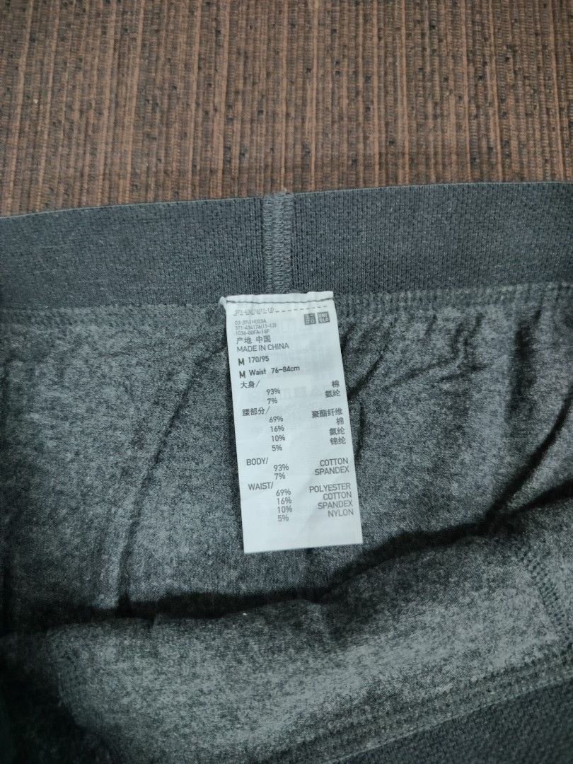 Uniqlo Supima Cotton (Category: Underwear) located in Ilagan. Submitted by judzkulot (Listing ID 1460680608, Image 2). Description: 📢📢📢NEW COLLECTIONS📢📢📢 💥💥SELECTED BRANDED UKAY💥💥 💥Used but not abused 💥 With signs of use and minimal flaws 💥Please check each photo carefully for the item's condition 💥Manage your expectations kase ukay po ito ❌BAWAL NA BAWAL SA MASELAN😉 Size : M on tag (28-30 W') As new condition No issue 📌Please bea