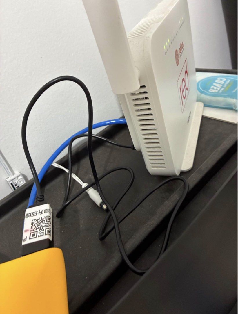 USB Cable to Wifi Cable for Modems (DC 5V to 12V) (Category: Cables & Adaptors) located in Manila. Submitted by irnsnchz (Listing ID 1460632518, Image 3). Description: - Power your modem, router, or TV Plus using your existing power bank, car charger, or phone charger. - Converts 5V USB input to 12V DC output. - Connector size: 5.5*2.1mm. - DC Output: 1A. - Works with various broadband and WiFi devices. - Ideal for backup power solutions. PAYMENT